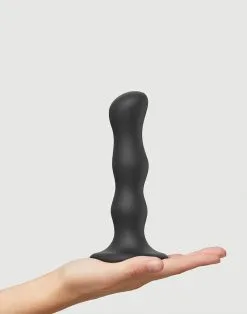 Strap-On-Me - Anaal Dildo/Buttplug Geisha Balls Met Losse Roterende Balletjes - Zwart -Sex Toys winkel Strap On Me Anaal DildoButtplug Geisha Balls Met Losse Roterende Balletjes Zwart 5