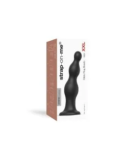 Strap-On-Me - Dildo Plug Beads - Zwart -Sex Toys winkel Strap On Me Dildo Plug Beads zwart 5