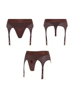 Strap-On-Me - Harness Rebel - Strap-On Harnas - Bruin -Sex Toys winkel Strap On Me Harness Rebel Strap On Harnas Bruin 6