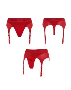 Strap-On-Me - Harness Rebel - Strap-On Harnas - Rood -Sex Toys winkel Strap On Me Harness Rebel Strap On Harnas Rood 6