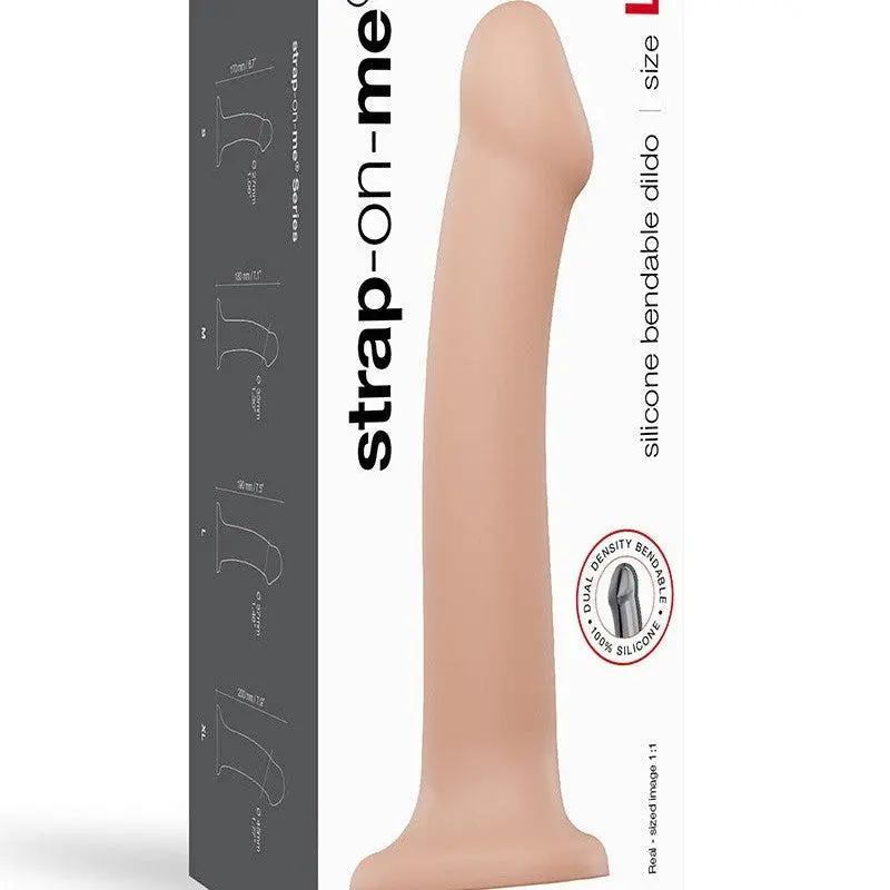 Strap-On-Me - Semi-Realistische Dildo Met Zuignap - Lichte Huidskleur 10 Strap-On-Me - Semi-Realistische Dildo Met Zuignap - Lichte Huidskleur - Afbeelding 10