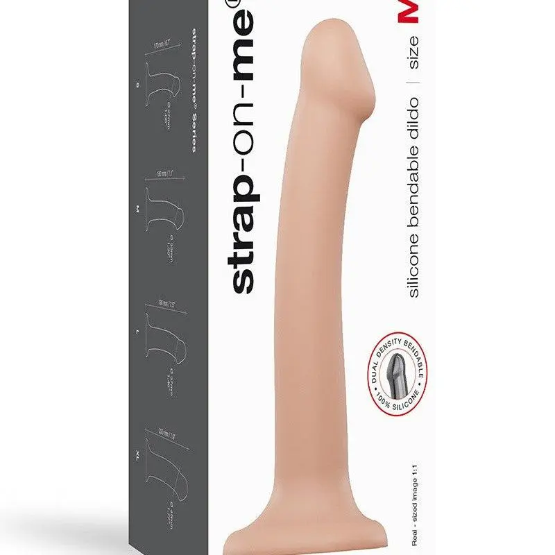 Strap-On-Me - Semi-Realistische Dildo Met Zuignap - Lichte Huidskleur 8 Strap-On-Me - Semi-Realistische Dildo Met Zuignap - Lichte Huidskleur - Afbeelding 8
