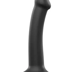 Strap-On-Me - Semi-Realistische Dildo Met Zuignap - Zwart