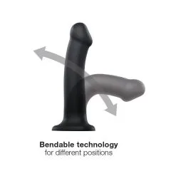 Strap-On-Me - Semi-Realistische Dildo Met Zuignap - Zwart 17 Strap-On-Me - Semi-Realistische Dildo Met Zuignap - Zwart -Sex Toys winkel Strap On Me Semi Realistische Dildo met zuignap zwart 7