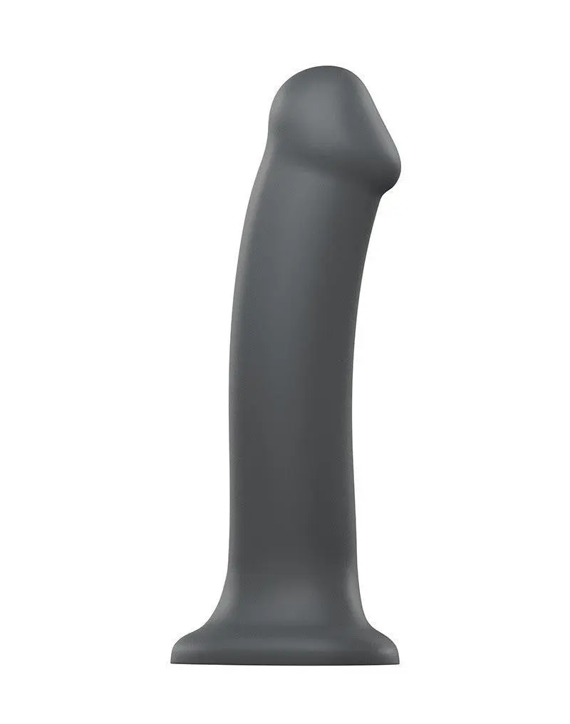 Strap-On-Me - Semi-Realistische Mono Density Dildo Met Zuignap - Zwart 6 Strap-On-Me - Semi-Realistische Mono Density Dildo Met Zuignap - Zwart - Afbeelding 6