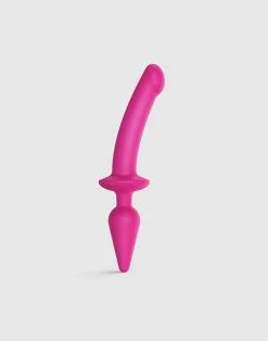 Strap-On-Me - Semi-Realistische Switch Plug-In 2-in-1 Dildo & Buttplug - Roze 8 Strap-On-Me - Semi-Realistische Switch Plug-In 2-in-1 Dildo & Buttplug - Roze -Sex Toys winkel Strap On Me Semi Realistische Switch Plug In 2 in 1 Dildo Buttplug roze 3