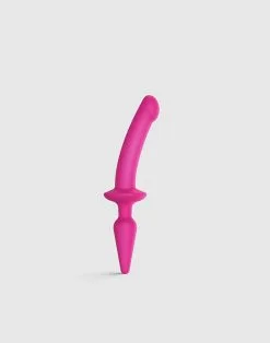 Strap-On-Me - Semi-Realistische Switch Plug-In 2-in-1 Dildo & Buttplug - Roze 9 Strap-On-Me - Semi-Realistische Switch Plug-In 2-in-1 Dildo & Buttplug - Roze -Sex Toys winkel Strap On Me Semi Realistische Switch Plug In 2 in 1 Dildo Buttplug roze 4