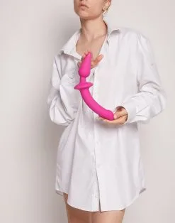 Strap-On-Me - Semi-Realistische Switch Plug-In 2-in-1 Dildo & Buttplug - Roze 10 Strap-On-Me - Semi-Realistische Switch Plug-In 2-in-1 Dildo & Buttplug - Roze -Sex Toys winkel Strap On Me Semi Realistische Switch Plug In 2 in 1 Dildo Buttplug roze 5