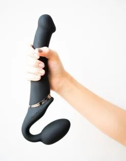 Strap-On-Me - Vibrerende Strapless Strapon - Voorbinddildo Met 3 Motoren - Zwart -Sex Toys winkel Strap On Me Vibrerende Strapless Strapon Voorbinddildo met 3 motoren zwart 6