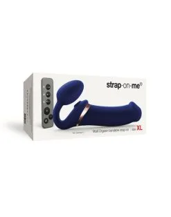 Strap-On-Me - Vibrerende Strapless Voorbinddildo Met Luchtdruk Stimulatie - Paars -Sex Toys winkel Strap On Me Vibrerende Strapless Voorbinddildo met luchtdruk stimulatie paars 2
