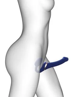 Strap-On-Me - Vibrerende Strapless Voorbinddildo Met Luchtdruk Stimulatie - Paars -Sex Toys winkel Strap On Me Vibrerende Strapless Voorbinddildo met luchtdruk stimulatie paars 8