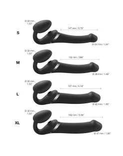 Strap-On-Me - Vibrerende Strapless Voorbinddildo Met Luchtdruk Stimulatie - Zwart 19 Strap-On-Me - Vibrerende Strapless Voorbinddildo Met Luchtdruk Stimulatie - Zwart -Sex Toys winkel Strap On Me Vibrerende Strapless Voorbinddildo met luchtdruk stimulatie zwart 5