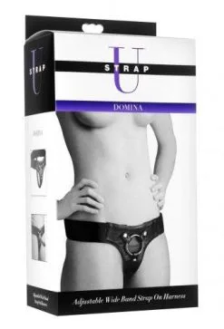 Strap U Strap-U - Extra Breed Strapon Harnas Domina - Zwart -Sex Toys winkel Strap U Extra Breed Strapon Harnas Domina Zwart 3