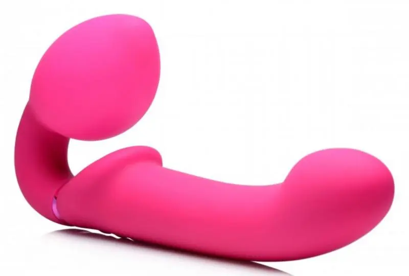 EDC Strap-U - G-Pulse Vibrerende Strapless Dildo Met Afstandsbediening- Roze 1 EDC Strap-U - G-Pulse Vibrerende Strapless Dildo Met Afstandsbediening- Roze
