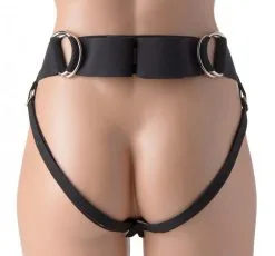 Strap U Strap-U - Jockstrap-style Strapon Harnas Avalon - Zwart -Sex Toys winkel Strap U Jockstrap style Strapon Harnas Avalon Zwart 4