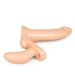 EDC Strap U - Plena II Dubbele Voorbind Dildo + Harnas -Sex Toys winkel Strap U Plena II Dubbele Voorbind Dildo Harnas 3