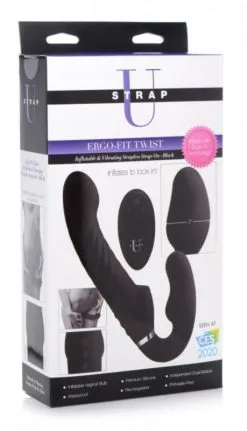 EDC Strap U - Swirl Vibrerende Strapless Strap-On - Black 11 EDC Strap U - Swirl Vibrerende Strapless Strap-On - Black -Sex Toys winkel Strap U Swirl Vibrerende Strapless Strap On Black 6