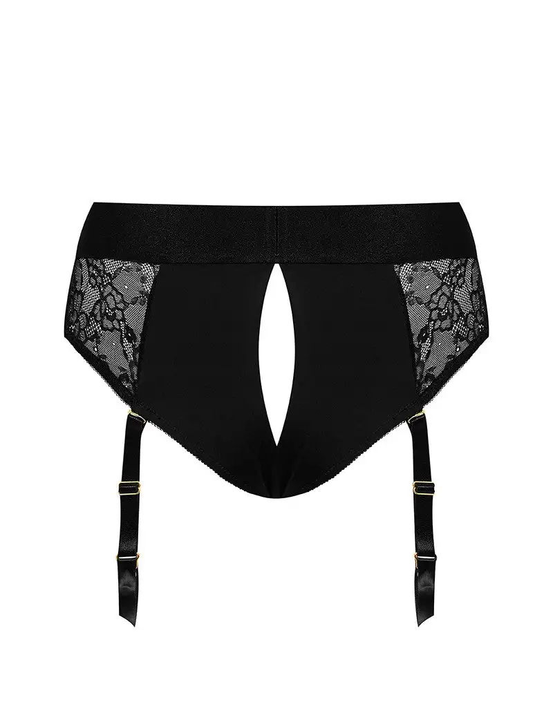 Strap-On-Me - Comfortabel Pegging/Voorbinddildo Harnas Van Microfiber En Elastisch Kant Diva 4 Strap-On-Me - Comfortabel Pegging/Voorbinddildo Harnas Van Microfiber En Elastisch Kant Diva - Afbeelding 4