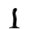 Strap-On-Me - G-spot En P-spot Dildo - Zwart