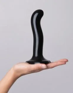 Strap-On-Me - G-spot En P-spot Dildo - Zwart -Sex Toys winkel Strap on Me G spot en P spot Dildo zwart 4