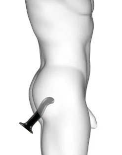 Strap-On-Me - G-spot En P-spot Dildo - Zwart -Sex Toys winkel Strap on Me G spot en P spot Dildo zwart 5