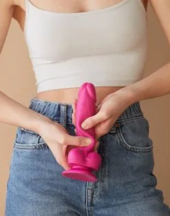 Strap-On-Me - Sliding Skin Realistische Dildo - Roze -Sex Toys winkel Strap on Me Sliding Skin Realistische Dildo roze 3