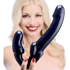 EDC Strapless Voorbind Dildo - Zwart -Sex Toys winkel Strapless Voorbind Dildo Zwart 4