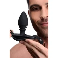 EDC Strict Taille Riemen Harnas Met Cockring En Buttplug - Zwart 9 EDC Strict Taille Riemen Harnas Met Cockring En Buttplug - Zwart -Sex Toys winkel Strict Taille Riemen Harnas Met Cockring En Buttplug zwart 4
