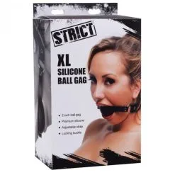 Strict - XL Siliconen Ballgag -Sex Toys winkel Strict XL Siliconen Ballgag 3