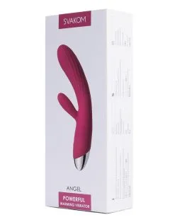 Svakom - Angel Verwarmende Vibrator - Roze -Sex Toys winkel Svakom Angel Verwarmende Vibrator roze 5