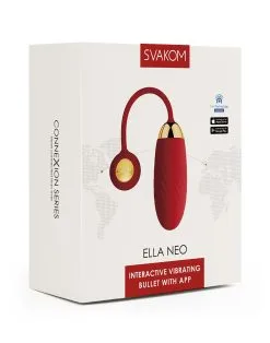 Svakom - Connexion Series Ella Neo App Controlled Ergonomische Bullet Vibrator -Sex Toys winkel Svakom Connexion Series Ella Neo App Controlled ergonomische bullet vibrator 3