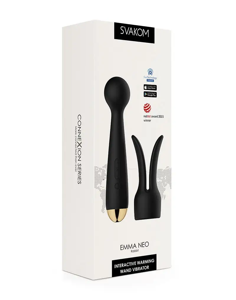 Svakom - Connexion Series Emma Neo App Controlled Bunny Vibrator 7 Svakom - Connexion Series Emma Neo App Controlled Bunny Vibrator - Afbeelding 7