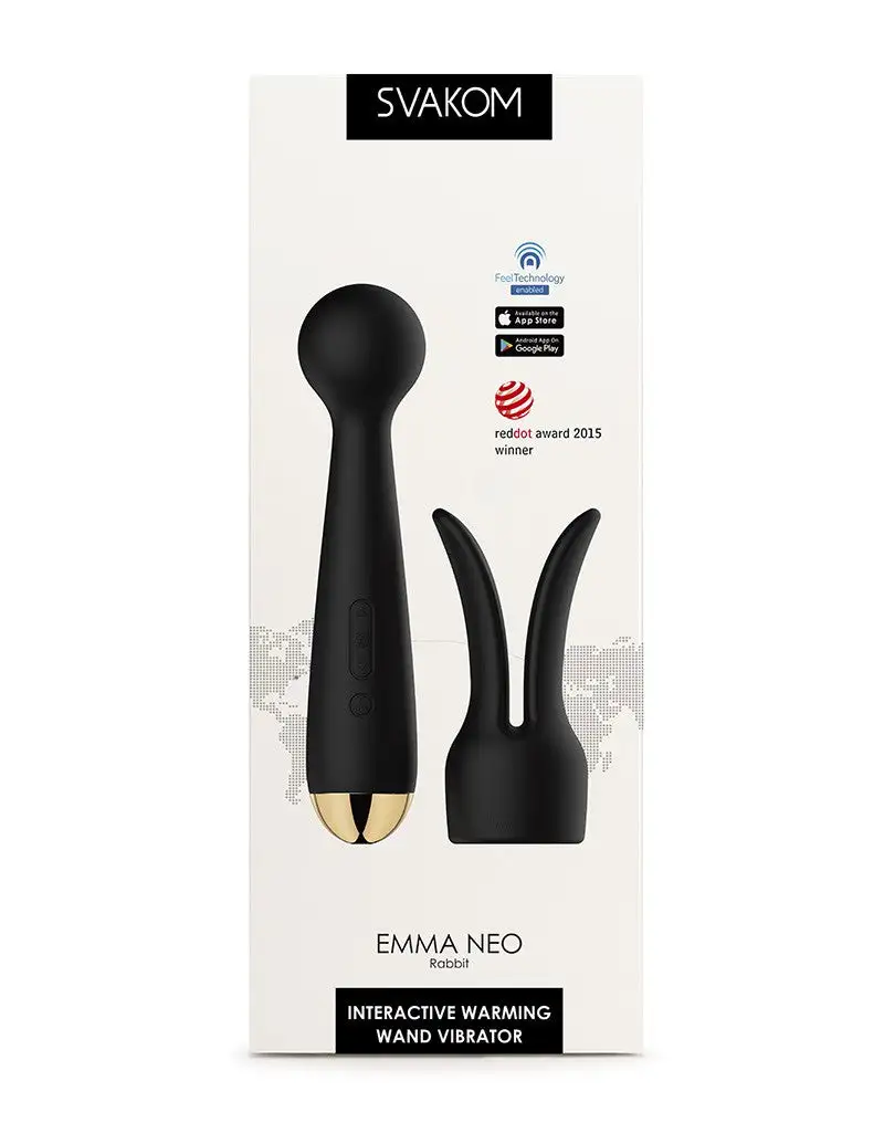 Svakom - Connexion Series Emma Neo App Controlled Bunny Vibrator 8 Svakom - Connexion Series Emma Neo App Controlled Bunny Vibrator - Afbeelding 8