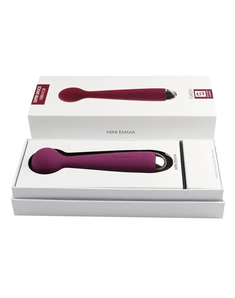 Svakom - Emma Mini Wand Massager - Paars 3 Svakom - Emma Mini Wand Massager - Paars - Afbeelding 3