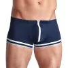 Svenjoyment Heren Boxer Met Ritssluiting - Blauw/Wit