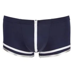 Svenjoyment Heren Boxer Met Ritssluiting - Blauw/Wit -Sex Toys winkel Svenjoyment Heren Boxer met Ritssluiting blauwwit 3