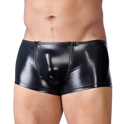 Svenjoyment Wetlook Heren Boxer Met Rits 1 Svenjoyment Wetlook Heren Boxer Met Rits
