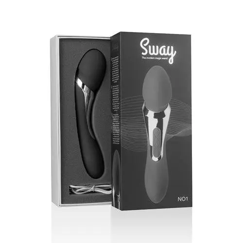Sway Vibes - No. 1 Wand Vibrator - Zwart 8 Sway Vibes - No. 1 Wand Vibrator - Zwart - Afbeelding 8