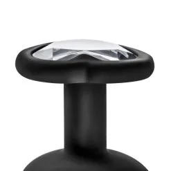 Temptasia Bling Anaalplug - Small - Zwart -Sex Toys winkel Temptasia Bling Anaalplug Small Zwart 4