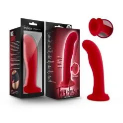 Temptasia Jezebel Dildo - Rood 11 Temptasia Jezebel Dildo - Rood -Sex Toys winkel Temptasia Jezebel Dildo rood 6