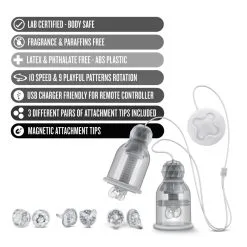 Temptasia Titillator Vibrerende En Roterende Tepelzuigers -Sex Toys winkel Temptasia Titillator Vibrerende En Roterende Tepelzuigers 5