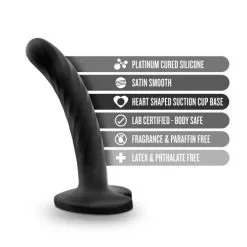 Temptasia Twist Dildo - Zwart -Sex Toys winkel Temptasia Twist Dildo zwart 3