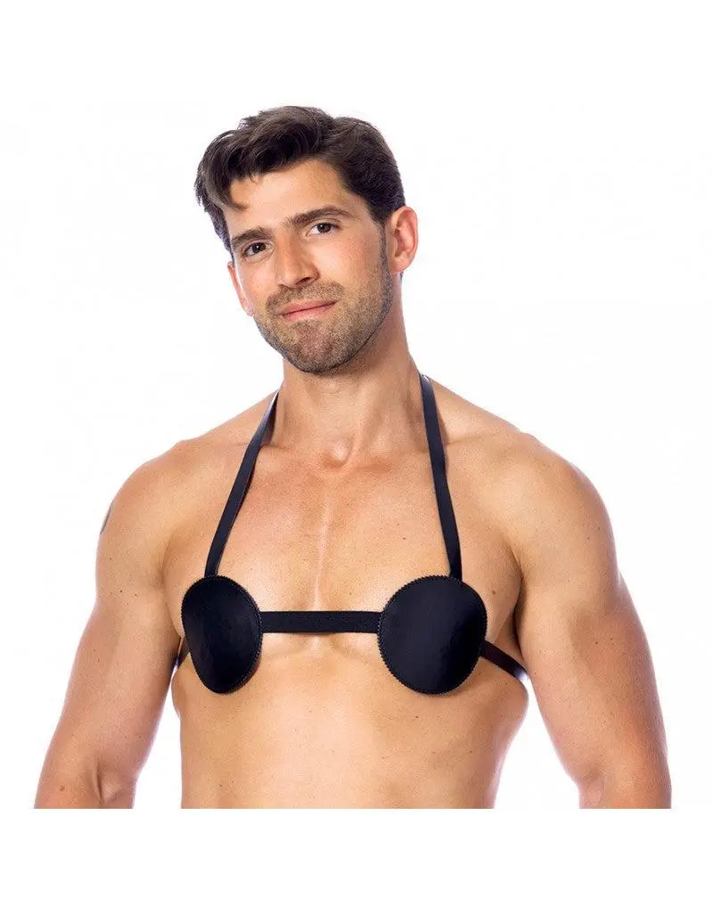 Rimba Bondage Play Tepel Harnas Voor Heren Met Spijkers Aan De Binnenkant 1 Rimba Bondage Play Tepel Harnas Voor Heren Met Spijkers Aan De Binnenkant