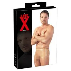The Latex Collection - Latex Boxer Met Penissleeve - Transparant -Sex Toys winkel The Latex Collection Latex Boxer Met Penissleeve Transparant 3
