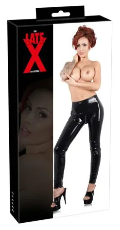 The Latex Collection - Latex Legging Met Rits - Zwart -Sex Toys winkel The Latex Collection Latex Legging Met Rits zwart 6