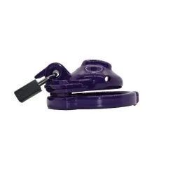 The Vice - Kuisheidskooi - Peniskooi - Chastity Cage CLITTY (voor Hele Kleine/micro Penis) - Paars