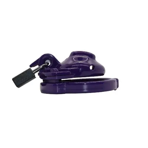 The Vice - Kuisheidskooi - Peniskooi - Chastity Cage CLITTY (voor Hele Kleine/micro Penis) - Paars 1 The Vice - Kuisheidskooi - Peniskooi - Chastity Cage CLITTY (voor Hele Kleine/micro Penis) - Paars