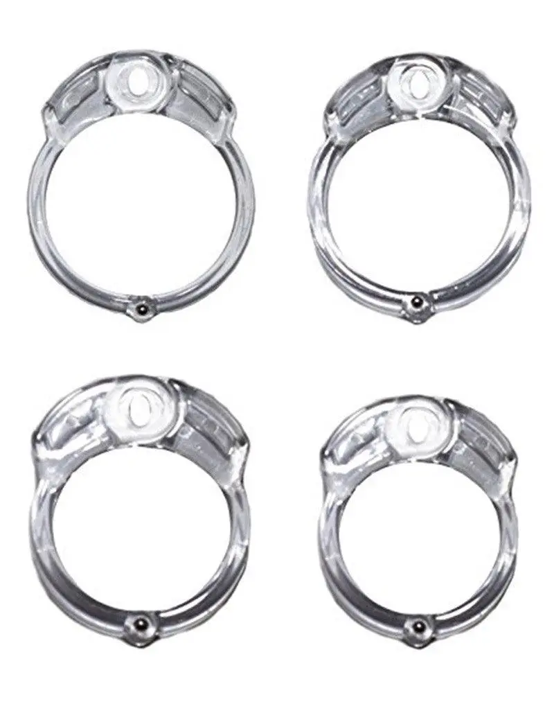 The Vice - Kuisheidskooi - Peniskooi - Chastity Cage - Transparant - Verkrijgbaar In Maten Mini Standaard En Plus 6 The Vice - Kuisheidskooi - Peniskooi - Chastity Cage - Transparant - Verkrijgbaar In Maten Mini Standaard En Plus - Afbeelding 6