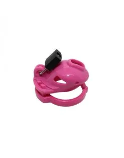 The Vice Micro - Kuisheidskooi - Peniskooi - Chastity Cage Voor De Kleine Penis - Roze