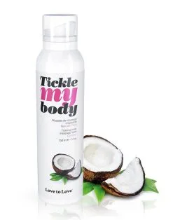 Love To Love Tickle My Body Massagemousse - Coconut